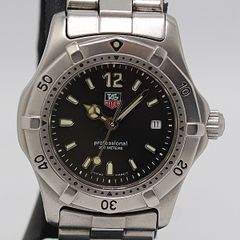 タグホイヤー WK1310 プロフェッショナル200 ブラック文字盤
