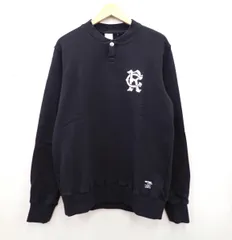 ★6842☆CRIMIE クライミー CIRCLE LOGO SNAP CREW NECK SWEAT スウェット ヘビーウェイト　Mのサムネイル