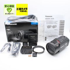 Panasonic HC-VX2MS 4Kビデオカメラ 箱＆予備バッテリー付き - メルカリ