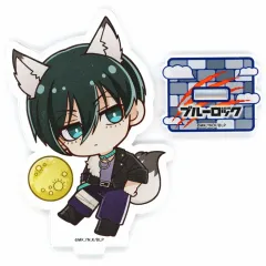 【中古】アクリルスタンド・アクリルパネル 糸師凛 「ブルーロック POP UP SHOP ウルフコレクション in PRINCESS CAFE アクリルスタンド」