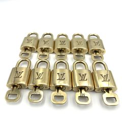 ルイヴィトン 南京錠 10個セット パドロック モノグラム - メルカリ