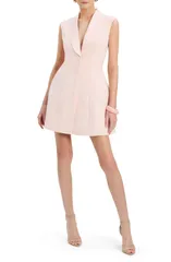 バードット レディース トップス ワンピース ミニ ノースリーブ Bardot Destene Hourglassleeveless Minidressoft Pink ピンク