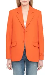 ザディグ エ ヴォルテール レディース アウター ジャケット・ブルゾン Zadig Voltaire Notch Lapel Jacketangerine タンジェリンのサムネイル