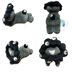 大阪・関西万博 黒 ミャクミャク ぬいぐるみ 黒 ミャク Sサイズ モノトーン ブラック BLACK 記念 寝そべり【EXPO2025】這型 這い型 万博会場限定 ハイハイマスコット 限定 お土産 お返し ギフト プレゼント サイズW:14cm H:14cm
