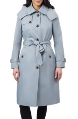 ロンドンフォグ レディース アウター ジャケット・ブルゾン コート London Fog Wateresistant Belted Trench Coat with Removable Liner Kのサムネイル