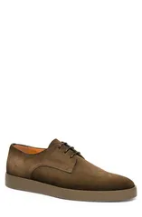 サントーニ メンズ シューズ スニーカー スエード ダービー Santoni Dilate Suede Sneaker Derby S50 Brown ブラウンのサムネイル