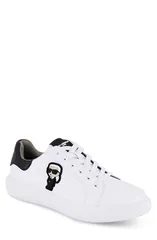 カール ラガーフェルド メンズ シューズ スニーカー KARLAGERFELD PARIS Karl Patch Sneaker White ホワイトのサムネイル