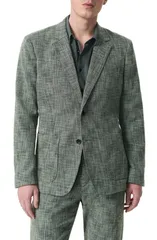 ラグアンドボーン メンズ アウター ジャケット・ブルゾン コットン コート rag bone Butler Classic Fit Marl Stretch Cotton Blend Sport Coat Navy Multi ネイビー