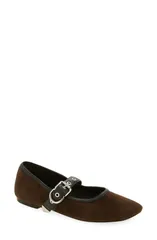 スリーワンフィリップリム レディース シューズ パンプス 31 Phillip Lim ID Mary Jane Flat Chocolate チョコレートのサムネイル