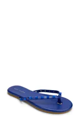 ヨシサムラ レディース シューズ サンダル Yosi Samra Rivington Stud Flip Flop Cobalt コバルト