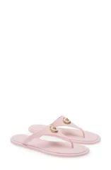 ヴェルサーチ レディース シューズ サンダル Versace Medusa Flip Flopastel Pink Gold ピンクのサムネイル