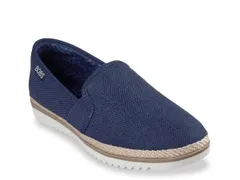 スケッチャーズ レディース シューズ パンプス Skechers Flexpadrille Espadrille Flat Dark Blue Denim デニムのサムネイル