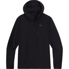 アウトドアリサーチ メンズ トップス シャツ パーカー Outdoor Research Astroman Air Sun Hoodie Mens Black ブラックのサムネイル