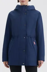 ハンター レディース アウター ジャケット・ブルゾン Hunter Adela Hooded Waterproof Jacket Midnightのサムネイル