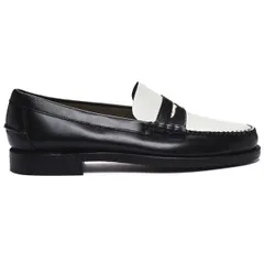 セバゴ メンズ シューズ ローファー Sebago Classic Dan Penny Loafer BlackWhite ホワイトのサムネイル