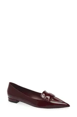 スチュアート ワイツマン レディース シューズ スリッポン・ローファー Stuart Weitzman Sovinnie Patent Loafer Flat Rosewoodのサムネイル