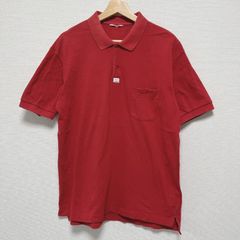 Y2K ヴィンテージ パルジレリ ポロシャツ M 赤 半袖 高級 イタリア 