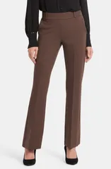 エヌワイディージェイ レディース ボトムス レギンス フレア パンツ ニット NYDJ PullOn Flare Leg Ponte Knitrousers Coffee Bean コーヒー