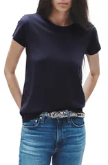 ラグアンドボーン レディース トップス Tシャツ コットン rag bone The Slub Organic Pima Cotton TShirt Saluteのサムネイル