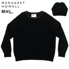 【B3822】【2023年モデル】MARGARET HOWELL MHL. マーガレットハウエル セーター ニット メンズ 毛100％ サイズMのサムネイル