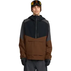 ボルコム メンズ アウター ジャケット・ブルゾン Volcom Brighton Pullover Mens Brown ブラウンのサムネイル