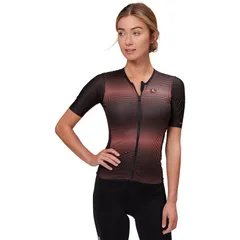 ジョルダーノ レディース トップス シャツ 半袖 Giordana Vero Pro TRI ShortSleeve Top Womens Living CoralBlack ブラックのサムネイル