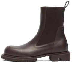 リックオウエンス メンズ シューズ ブーツ・レインブーツ Rick Owens Gabeatle Boot Dark Dust