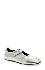 セシリエバンセン レディース シューズ スニーカー Cecilie Bahnsen Cosmo Sneaker Silver Textured Leather シルバーのサムネイル