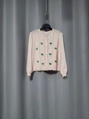 花刺繍 カーディガン レディース apuweiser-riche - メルカリ
