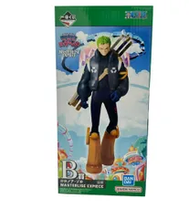 美品 バンダイ ONE PIECE 一番くじ ワンピース 未来島エッグヘッド B賞 MASTERLISE EXPIECE ロロノア・ゾロ フィギュア