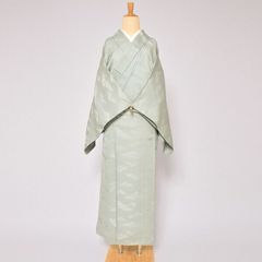 紬☆単衣☆草木染め☆美まつ織☆居敷当付き☆正絹☆裄69cm - メルカリ