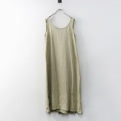 ヤエカ YAECA CONTEMPO ラップドレス S■ベージュ ノースリーブワンピース ロング【2400014957211】のサムネイル