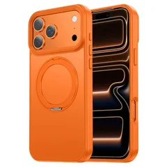 【新品】 【カチッ！2025新開発・安定性】Gtsoho iPhone 17 Pro 用 ケース ゼンマイ式スタンド縦横両対応 リング マグネット搭載 MagSafe対応 ワイヤレス充電対応 米軍MIL規格耐衝撃 指紋防止 黄変防止 マグセーフ対応 6.3 1