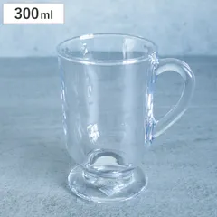 デザート食器 glaffe Juice Cup type 1 （ 300ml ガラス ジュースカップ グラッフェ 脚付き アイスコーヒー ビールグラス コップ グラス おしゃれ かわいい カフェ風 映え クリア 透明 )のサムネイル