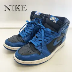 NIKE AIR JORDAN 1 RETRO HIGH OG DARK MARINA BLUE 555088-404 ナイキ エアジョーダン 1 レトロ ハイ ハイカット バッシュ US8.5 ブルー  メンズ 靴 _218068のサムネイル