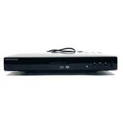 ブルーレイプレーヤー グリーンハウス ブルーレイディスクプレーヤー GH-BDP1CG コンパクト　軽量　ブラック　映像機器　通電確認済み【MY0506】のサムネイル