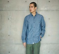 POST O'ALLS】ビームスプラス◇別注シャツ シャンブレー◇X L - メルカリ