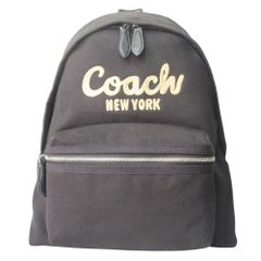 希少】COACH コーチ リュック ブラック デニム生地 - メルカリ