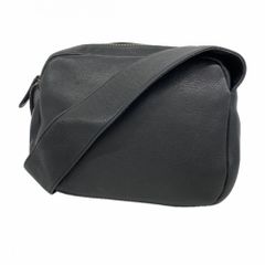 極美品 マザーハウス リニア ショルダーバッグ レザー グリーニッシュ 