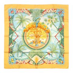 未使用 エルメス カレ 90 ALOHA アロハ ハワイ シルク100% 箱付き