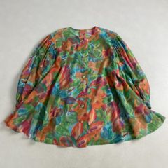 HERALBONY ヘラルボニー 長袖シャツ りんごのブーケ レディースM