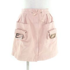 23SS】FENDI カーゴパンツ ストレート FFロゴ金具 ジッパーデザイン