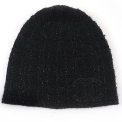 新品・未使用】CHANEL ニット帽 カシミヤ100% ブラック - メルカリ