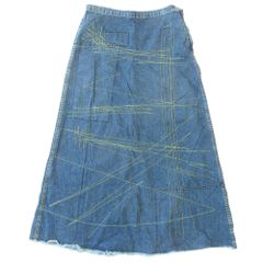 ☆HYSTERIC GLAMOUR♡ウミヘビ♡ツギハギ♡ロングデニムスカート