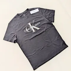 【新品・タグ付】カルバンクライン ジーンズ モノグラムロゴ Tシャツ ブラック