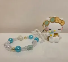 ビーズ ハローキティ キーホルダー