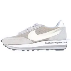 NIKE (ナイキ) ×sacai ×FRAGMENT LD WAFFLE SF サカイ フラグメント エルディワッフル ローカットスニーカー グレー US10.5/28.5cm DH2684-001