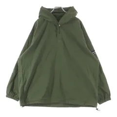 DESCENDANT (ディセンダント) 24AW MOLE HOODED LS SHIRT モールスキン フーデッド長袖プルオーバーシャツ ジャケット カーキのサムネイル