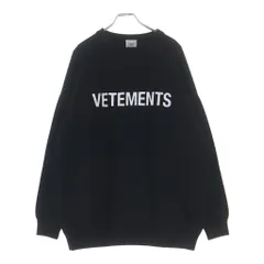 VETEMENTS (ヴェトモン) 21AW FRONT LOGO KNIT フロントロゴ ニット クルーネックセーター UA52KN720Bのサムネイル