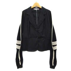 希少ピアヌラストゥーディオ センソユニコ アート切り替えジャケット